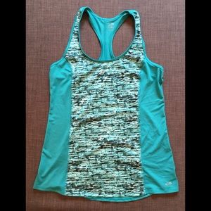Turquoise workout tank